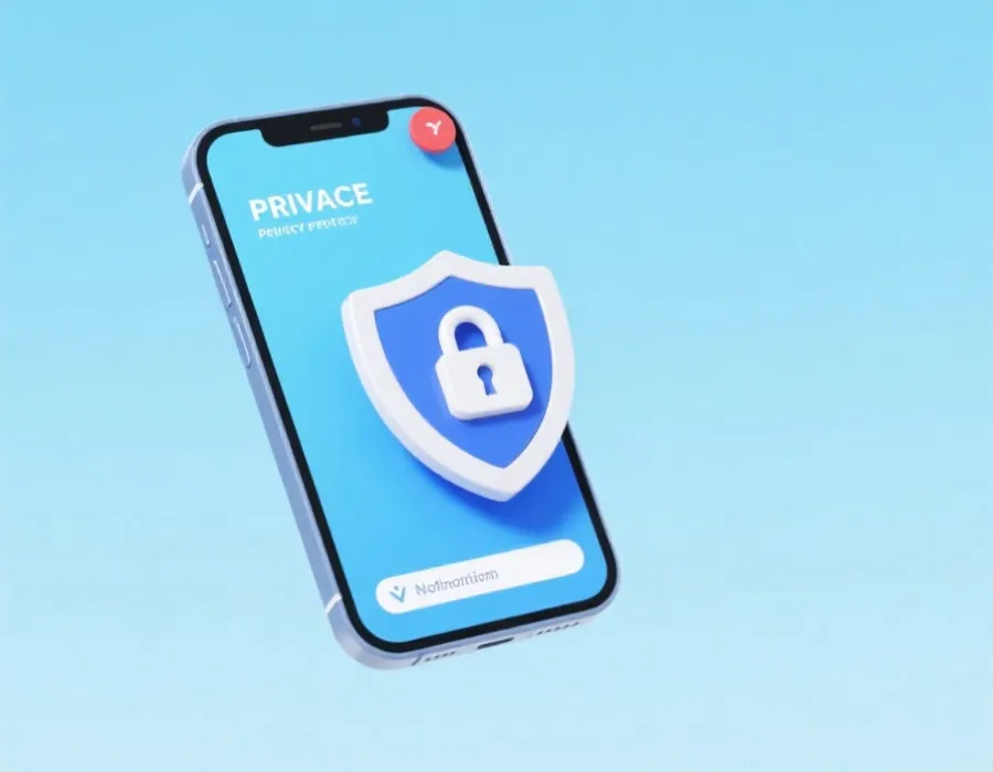 移动端账户安全与隐私保护示意图